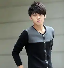 酷毙十足6款帅气男生烫发发型图潮出来4