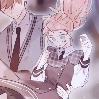 动漫情侣狗头他留给你的是背影