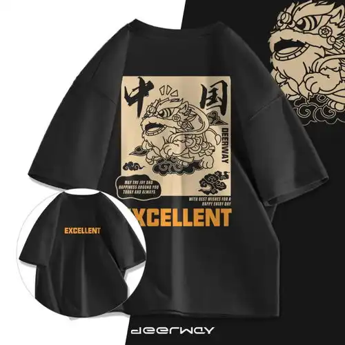 onitsukatiger鬼塚虎运动休闲t恤圆领男女印花短袖2183a072100岩石灰xl