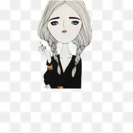 免费下载抽烟的女人图片大全千库网png