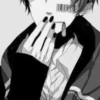 超清黑白另类男生头像