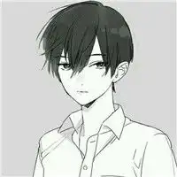 黑白卡通男生头像,帅气又超有男人味