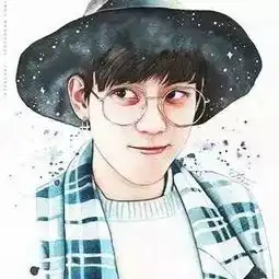 水彩插画这些水彩头像我给120分
