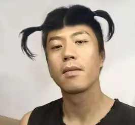 男明星扎马尾辫鹿晗可爱,千玺帅气,邓超却一言难尽