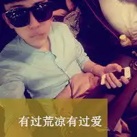 戴墨镜男生个性头像帅气时尚的男生