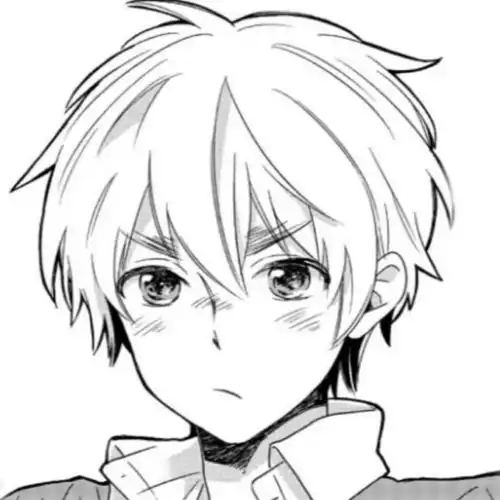 动漫头像男孩子黑白头像,做一个心中充满光的男人