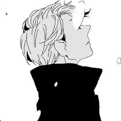 黑白冷酷个性二次元男生qq头像