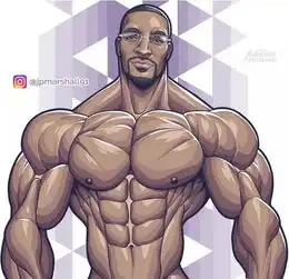 这是我见过最炸裂的肌肉漫画,没有之一