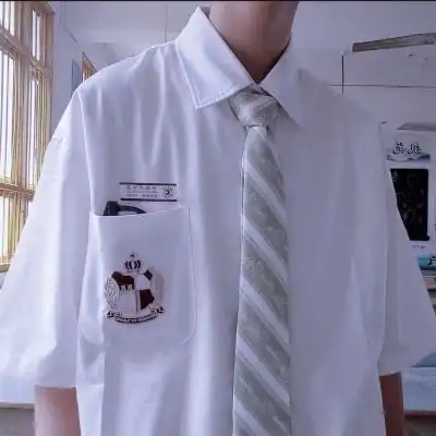 渣男头像半身部位优质半身无头衬衫