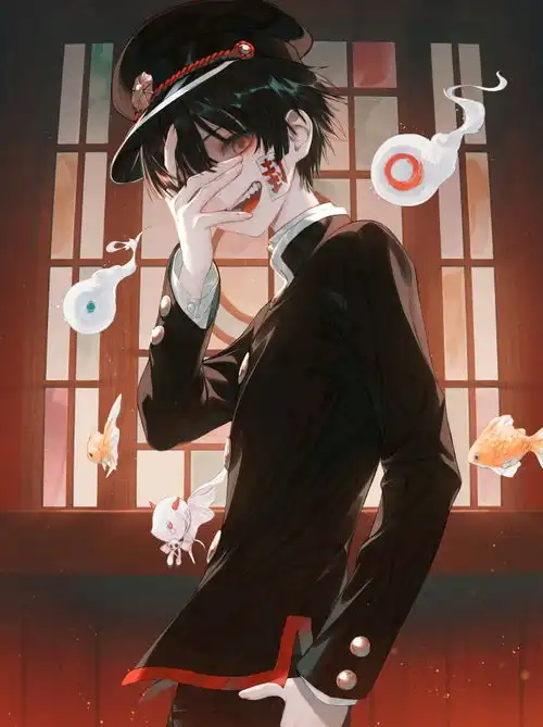 二次元动漫美图分享地缚少年花子君特辑