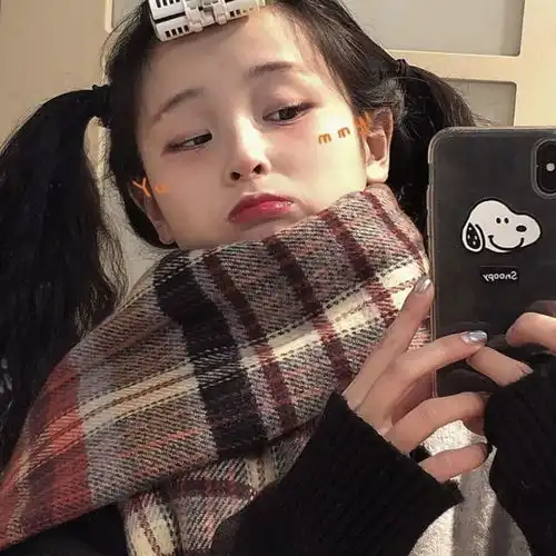 ins风招桃花小姐姐头像