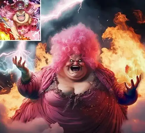 网友用ai制作海贼王真人形象,赤犬霸气十足,绿牛比动漫还帅