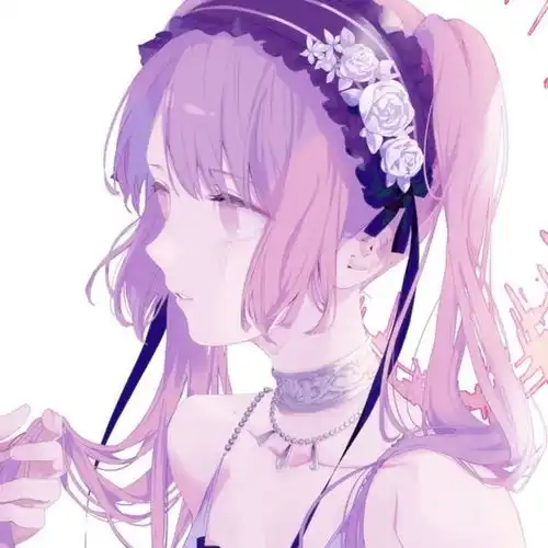 动漫男女头丨不是因为忙