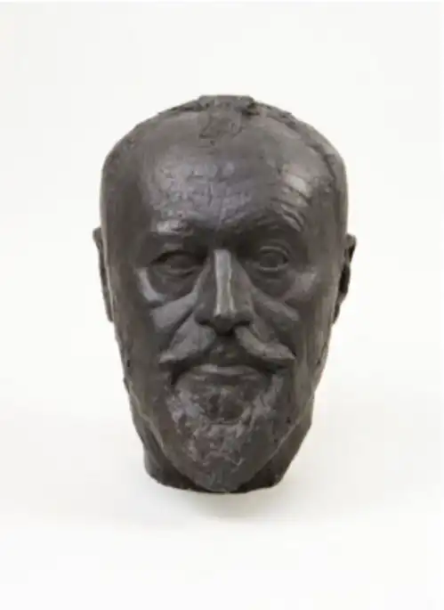 父亲的肖像那个站在艺术家背后的男人