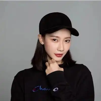 纯色帽子女韩版棒球帽春夏天软顶黑色男女鸭舌帽潮牌休闲弯檐帽
