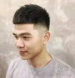 男生清爽干练的短发有哪些短发两边外翘怎么办