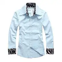 韩版修身气质款男士衬衫原价132元促销价19.9元