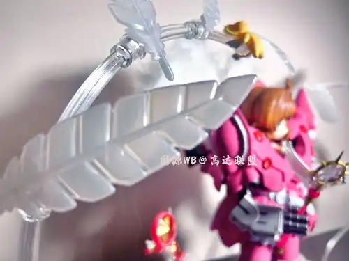 魔卡少女樱与高达合体,猛男最爱的粉粉嫩嫩,这个小樱有点钢