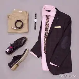 男士,西装粉色衬衫,帅气时髦度高