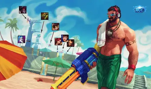 英雄联盟皮肤的故事原画揭秘之画里乾坤