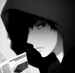 酷丧系黑白男生头像我一秒都没有拥抱你,却像失去你一万次