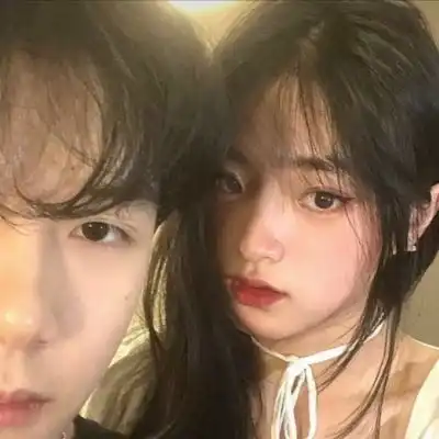 情侣照片真人头像,超甜氛围感的真人情头