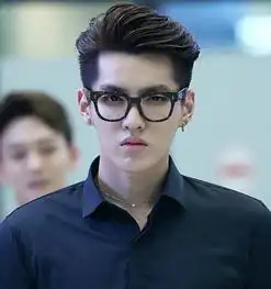 当红男明星谁带眼镜最好看吴亦凡呆萌胡歌书生气王凯总裁范儿组图