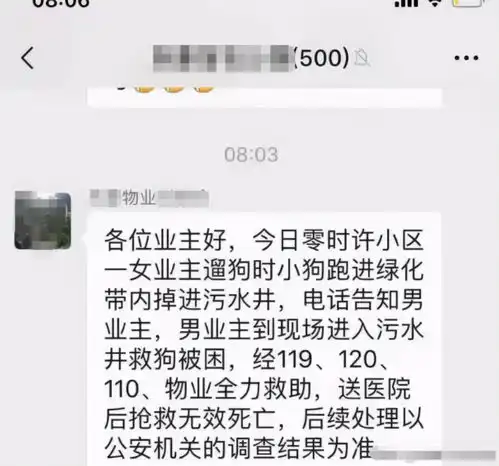浙江一男子为救宠物狗,被困污水井内不幸身亡,家中两个孩子,分别4岁和6个月