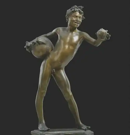 文森佐吉米托自古英雄出少年的雕塑家