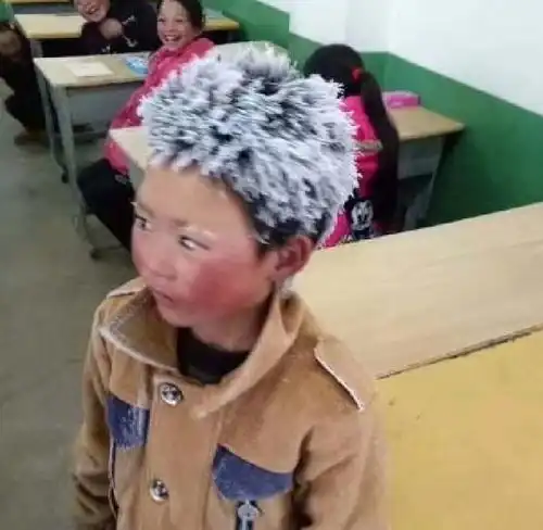 记得感动全网的冰花男孩上学被冻成雪人,如今长大成这样