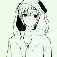 求和这张图片的情头,还求黑白动漫头像,最好只是上半身