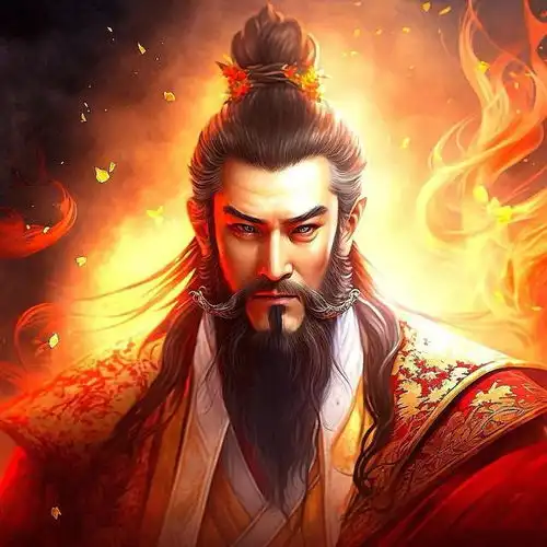 手绘集仙风道骨水墨国风人物