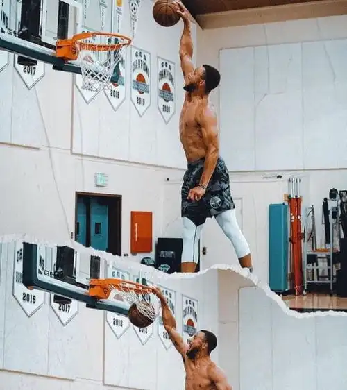 nba隐藏的肌肉猛男,林书豪肌肉如刀刻奥尼尔有6块腹肌