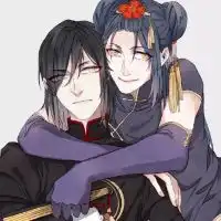 动漫情侣头像一男一女高冷的,我不需要你,但是我真的很在乎你