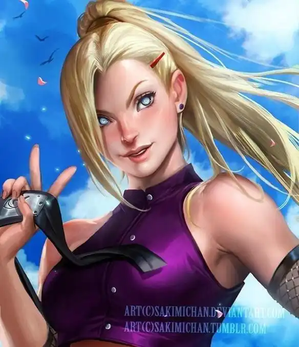 写实版火影忍者,日向雏田长发绝美,卡卡西终于摘下面罩