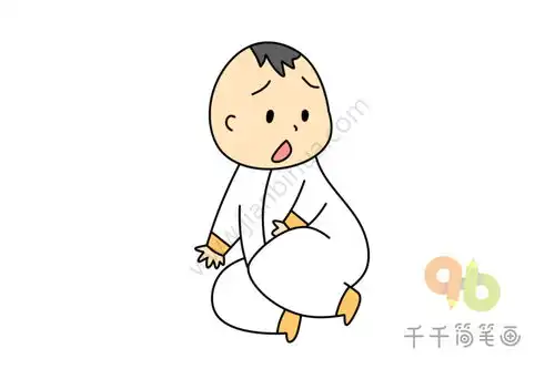 婴儿简笔画图片大全适合初学的幼龄孩子爸妈和孩子一学就会