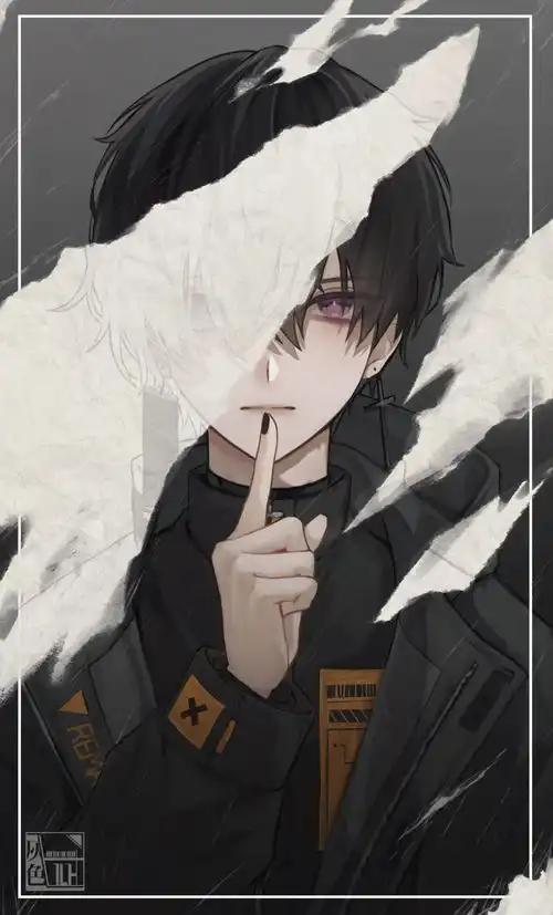 白毛控入来点二次元小正太动漫男生