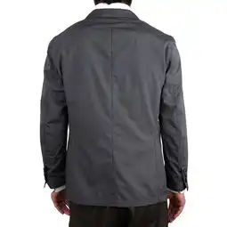 萨托尼sartore男士商务特价休闲西服上衣黑条04116088