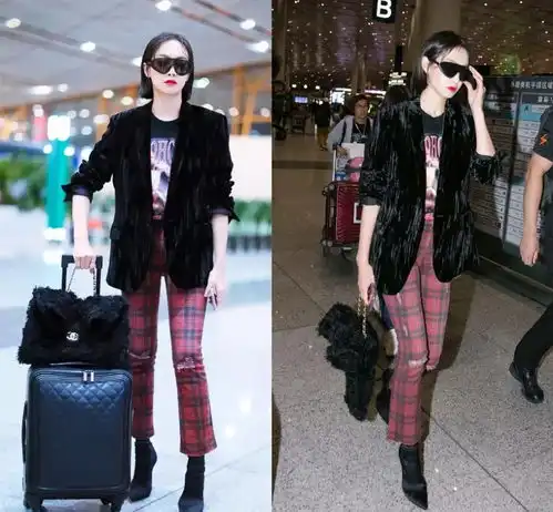 雯雯穿搭技巧今年秋天,西装外套火了