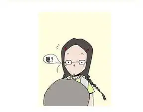 情感漫画小情侣生气吵架,最终男生先道歉了