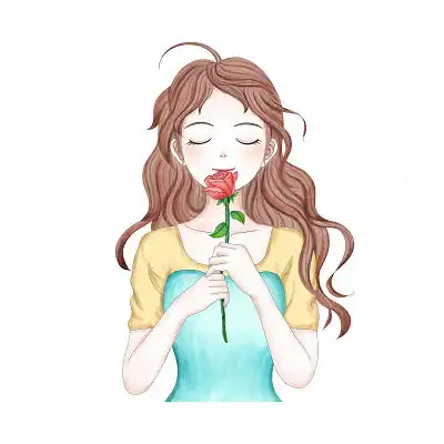 独特可爱手绘女生动漫头像,可甜可盐的手绘动漫女生头像