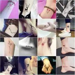 女生小纹身纹在哪里好看