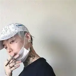 非主流男生帅气黑白抽烟头像大全让我永远做你的守护天使