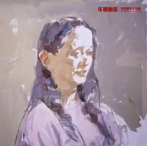 纯干货卢华卿校长油画头像范画华卿画室教研中心出品