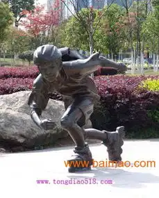 保定东方铜雕工艺品厂批发供应西方人物雕塑,城市雕塑,铜雕现代人,动物铜雕系列