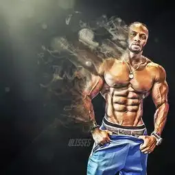 一组适合当微信头像的健身励志图