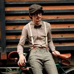 复古风潮男衬衫,穿出成熟魅力