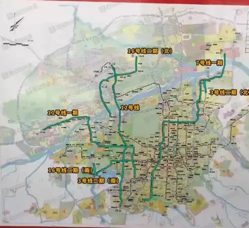 开年王炸西安地铁四期线路曝光,涉及6条线路