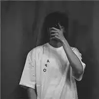 黑白时尚男生头像抓不住的风