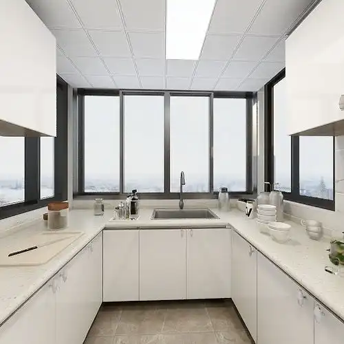 70㎡现代简约二居装修案例效果图